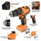 Neo Tools cordless screwdriver-drill Energy+ 18V brushless 95 Nm 0-320 0-1700 rpm 1.2 kg without battery and spare part (04-619)