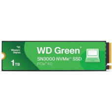 Western Digital Накопичувач SSD WD M.2 1TB PCIe 4.0 Green SN3000 (WDS100T4G0E)