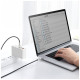 Дата кабель USB-C to USB-C 1.0m 100W metal black Baseus (CATJK-C01)