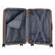 2E 2E Suitcase set 3in1, M7979, polypropylene, (L+M+S), lock (not TSA), anti theft zipper, 4 wheels, khaki (2E-PP-M7979-SET3-KH)