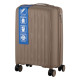 2E 2E Suitcase set 3in1, M7979, polypropylene, (L+M+S), lock (not TSA), anti theft zipper, 4 wheels, khaki (2E-PP-M7979-SET3-KH)