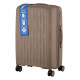 2E 2E Suitcase set 3in1, M7979, polypropylene, (L+M+S), lock (not TSA), anti theft zipper, 4 wheels, khaki (2E-PP-M7979-SET3-KH)