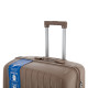 2E 2E Suitcase set 3in1, M7979, polypropylene, (L+M+S), lock (not TSA), anti theft zipper, 4 wheels, khaki (2E-PP-M7979-SET3-KH)