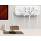 Сетевой фильтр питания Belkin 6хТипE, 16А, USB-A/USB-C 18Вт, 2м (SRB002CA2M)