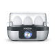 Beurer Severin egg cooker 270W, mechanical control, for 3 eggs, sound signal, plastic, grey-black (EK3163)