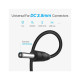 Кабель питания USB to DC 3.5mm 5V 1.0m black Ugreen (10376)