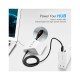 Кабель питания USB to DC 3.5mm 5V 1.0m black Ugreen (10376)