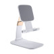 Подставка для планшета и телефона Knight Foldable Desk Mobile Phone Holder Stand (Plastic) White Essager (EZJZM-QSSJ02)