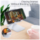 Подставка для планшета и телефона Knight Foldable Desk Mobile Phone Holder Stand (Plastic) White Essager (EZJZM-QSSJ02)