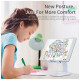 Подставка для планшета и телефона Knight Foldable Desk Mobile Phone Holder Stand (Plastic) White Essager (EZJZM-QSSJ02)