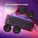 HyperX Клавіатура мембранна HyperX Alloy Origins EVE 1800 99key, Red, USB-A, EN/UA, RGB, чорний (B7JE0AA)