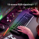 HyperX Клавіатура мембранна HyperX Alloy Origins EVE 1800 99key, Red, USB-A, EN/UA, RGB, чорний (B7JE0AA)