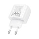 Зарядное устройство HOCO CS55A 1xUSB-C PD30W + 1xUSB QC3.0 white (6942007631549)