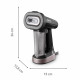 Tefal Steamer compact Pure Force, 1800W, 180ml, constant steam - 35g, ceramic soleplate, black-gold (DT8765E0)