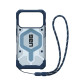 UAG Чохол+ремінець UAG для iPhone 17 Pro, Pathfinder Clear MagSafe Bundle, Blues Lanyard (1145511BV03)