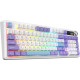 Клавиатура Ajazz AK980 V2 Gift Switch V2 Wireless/Bluetooth/USB UA White/Blue (AK980-V2-G-PWB)