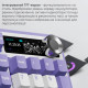 Клавиатура Ajazz AK980 V2 Gift Switch V2 Wireless/Bluetooth/USB UA White/Blue (AK980-V2-G-PWB)