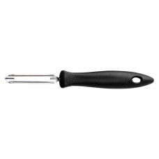 Fiskars Swivel peeler, Essential, 18.4cm, stainless steel, plastic, black (1023787)