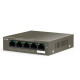 Tenda Коммутатор TEG1105P-4-63W 4x PoE, 1xGE Uplink