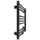Hygge Family towel dryer electric Derby, 570х430х80mm, timer-regulator, steel, black matt (6.1.0400.06.BM)