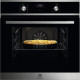 Electrolux Духовой шкаф электрический, 65л, А, пар, дисплей, конвекция, телескопические направляющие, черный (EOD5F70BX)