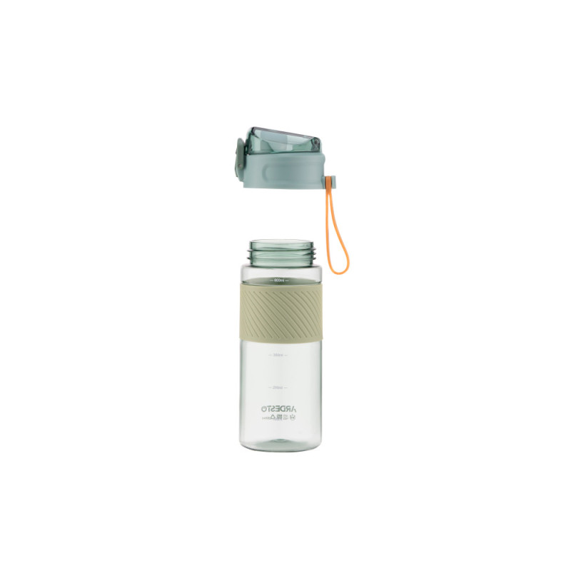 ARDESTO Бутылка для воды Active, 600мл, пластик, зеленый (AR2260PG)