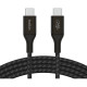 Belkin сable USB-C > USB-C charge/data, 1m, 240W, Type-C, BRAIDED, black (CAB015BT1MBK)