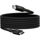 Belkin сable USB-C > USB-C charge/data, 1m, 240W, Type-C, BRAIDED, black (CAB015BT1MBK)