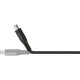 Belkin сable USB-C > USB-C charge/data, 1m, 240W, Type-C, BRAIDED, black (CAB015BT1MBK)