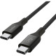 Belkin сable USB-C > USB-C charge/data, 1m, 240W, Type-C, BRAIDED, black (CAB015BT1MBK)