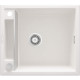 Deante Мойка кухонная Magnetic, гранит, квадрат, без крыла, 560х500х219мм, чаша - 1, накладная, алебастр (ZRM_A103)