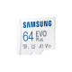 Samsung Карта пам'яті microSDXC 64GB C10 UHS-I R130MB/s Evo Plus + SD (MB-MC64SA/EU)