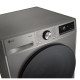 LG WM front load, 11kg, 1400, A, 57cm, display, steam, invertor, silver (F4Y7ES5P)