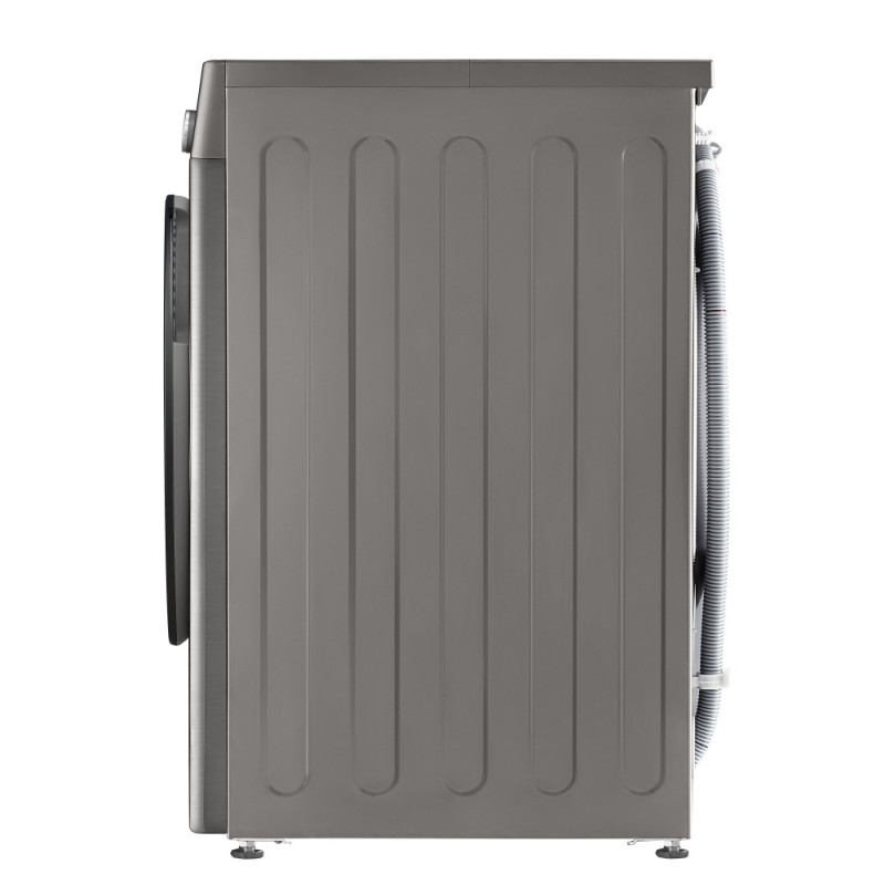 LG WM front load, 11kg, 1400, A, 57cm, display, steam, invertor, silver (F4Y7ES5P)