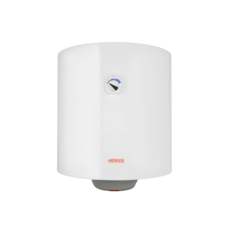 ARDESTO Electric water heater round, 50L, 1,5kW, mechanical control, D, Italy, white