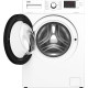 Beko Стиральная машина фронтальная, 6кг, 1200, A+++, 45см, дисплей, инвертор, белый (WUE6612IXBW)