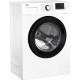 Beko Стиральная машина фронтальная, 6кг, 1200, A+++, 45см, дисплей, инвертор, белый (WUE6612IXBW)