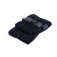 ARDESTO Terry towel set Holiday 2 pcs., 50х90cm, 70х140cm, 100% cotton, indigo (ART2557IN)