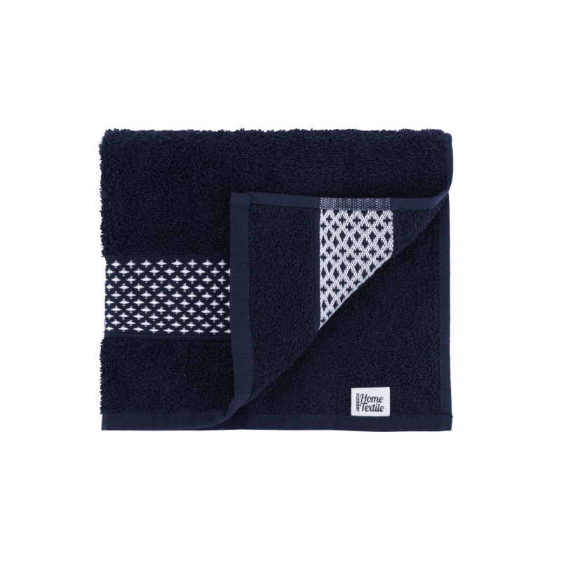 ARDESTO Terry towel set Holiday 2 pcs., 50х90cm, 70х140cm, 100% cotton, indigo (ART2557IN)