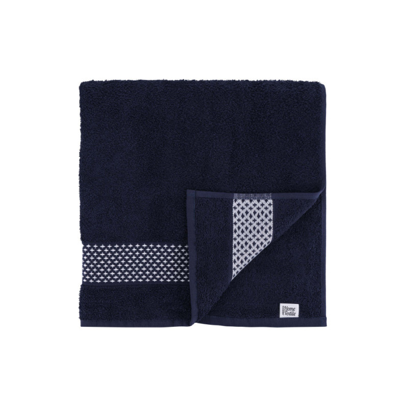 ARDESTO Terry towel set Holiday 2 pcs., 50х90cm, 70х140cm, 100% cotton, indigo (ART2557IN)
