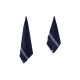 ARDESTO Terry towel set Holiday 2 pcs., 50х90cm, 70х140cm, 100% cotton, indigo (ART2557IN)