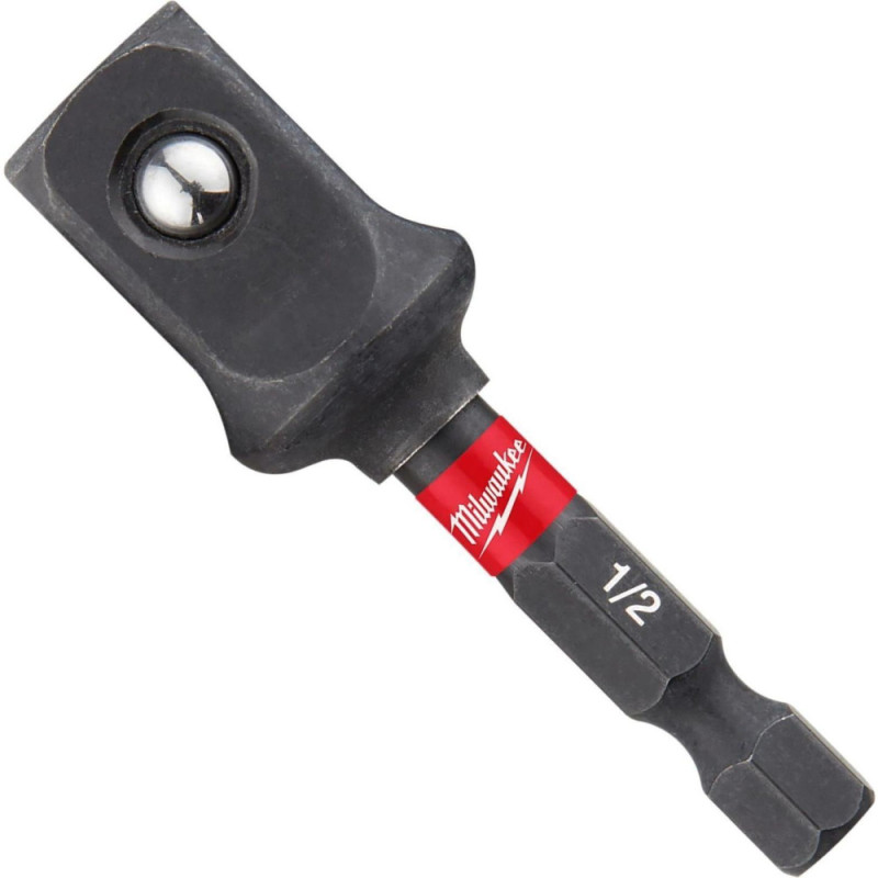 Milwaukee ShW adapter, from 1/4 '' Hex to 1/2 '', for socket heads (4932478803)