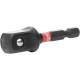 Milwaukee ShW adapter, from 1/4 '' Hex to 1/2 '', for socket heads (4932478803)