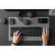 2E Keyboard membrane KS220 106key, WL, EN/UK/RU, black (2E-KS220WB)