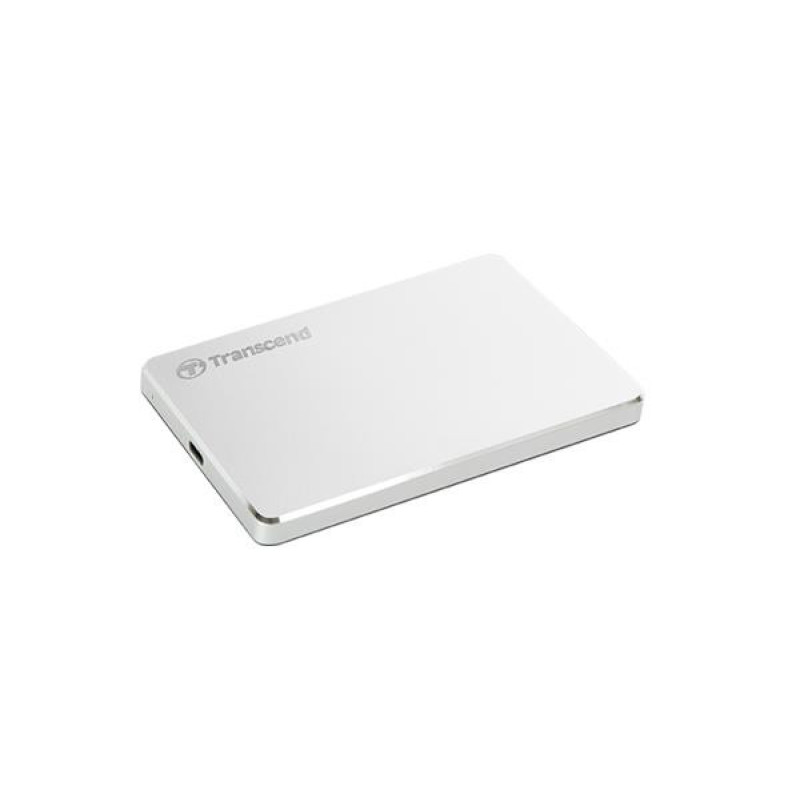 Transcend StoreJet 25C3S[Портативний жорсткий диск 1TB USB 3.1 Type-C StoreJet 25C3S Silver] (TS1TSJ25C3S)