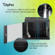Digitus Шафа DIGITUS 19 , 9U, Wall Mounting Dynamic-N, 600x600 мм, 60кг максимально, розібрана, чорна (DN-37107)