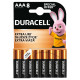 Батарейка Duracell AAA лужні 8 шт. в упаковці (5000394203341 / 81480364)