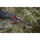 Milwaukee flat pruner, cutting diameter 25 mm, steel knives (4932498622)