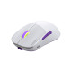 Мышка Hator Quasar 2 Ultra 4K Wireless/Bluetooth/USB White/Lilac (HTM571WL)
