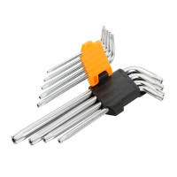 Tolsen hexagon keys, set of 9pcs, TORX10-50, CrV (20056)